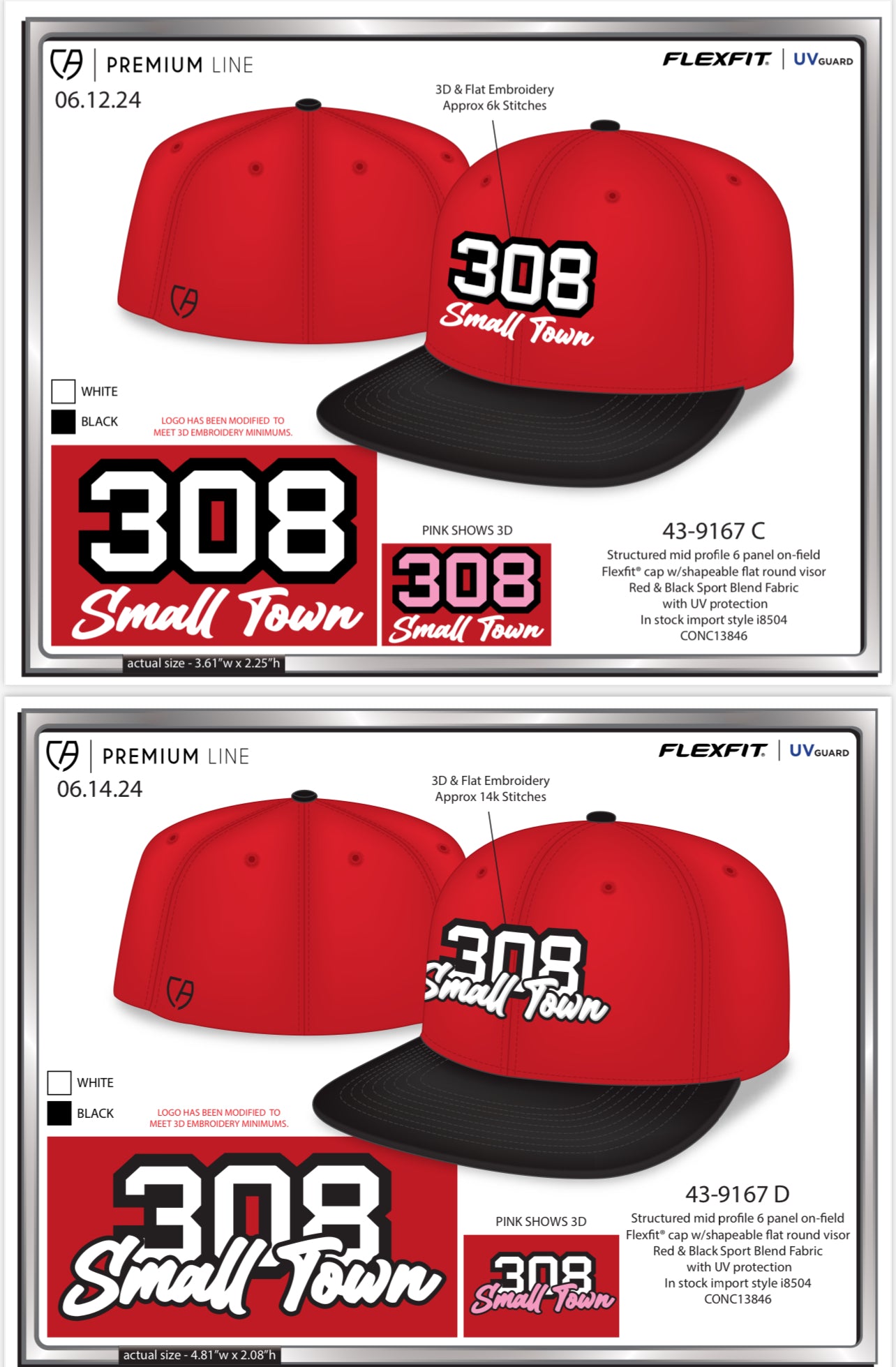 Custom Team Hats