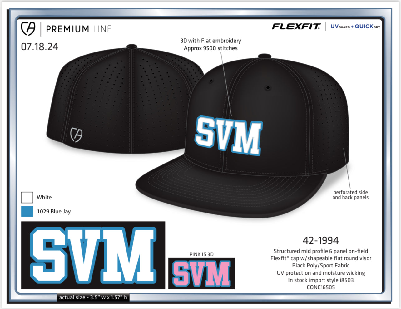 Custom Team Hats