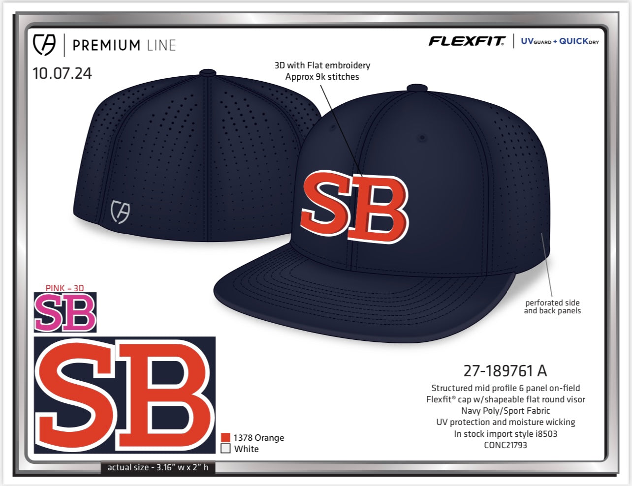 Custom Team Hats